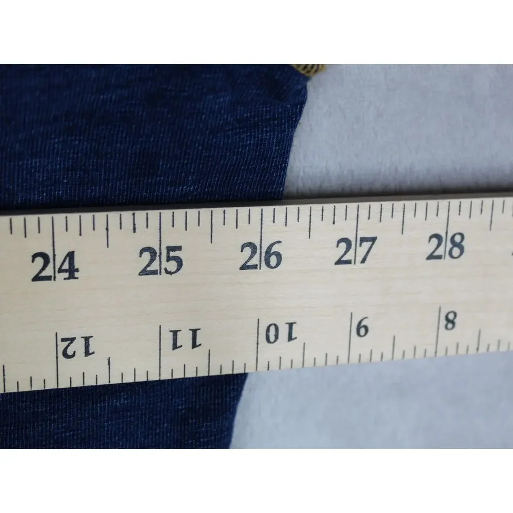 32 Bar Blues Sweatshirt Mens XXL 2XL Blue Pullover Minimalist Preppy Casual